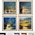  Coastal Landscape Frame Set 3D model small image 1