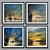  Coastal Landscape Frame Set 3D model small image 4