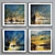  Coastal Landscape Frame Set 3D model small image 5