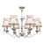 Elegant Bird Pendant Chandelier Homedeco 3D model small image 1