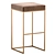 Simple and Sleek Bar Stool 3D model small image 3