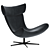 Elegant Imola Armchair 3D model small image 1