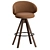 Sleek Belle ST-4WL Stools Set 3D model small image 5