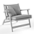 Roda Levante Modern Armchair 3D model small image 5