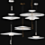 Vibia Flamingo Pendant Light Fixture 3D model small image 3