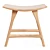 Versatile Oak Osso Seating Stool 3D model small image 4