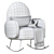 Modern Nursery Works Rocker Chair 3D model small image 6