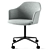 Modern Scandinavian Style Rely Chair 3D model small image 1