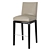 Elegant Arudin Barstool Collection 647 3D model small image 1