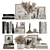 Shelf Decor Set - Collection 12 3D model small image 1