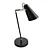 Modern Black Brass Desk Lamp 3D model small image 4