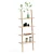 `Nordic Oak Ladder Display Shelf` 3D model small image 1