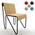 Versatile Modern Beugel Chair 3D model small image 1