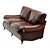 Heritage Design Balmoral Sofa 3D model small image 3