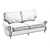 Heritage Design Balmoral Sofa 3D model small image 6