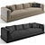 Westbury Sofa 321 cm Comfort 3D model small image 1