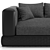 Westbury Sofa 321 cm Comfort 3D model small image 7