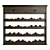 Chatsworth Collection Wine Rack 3D model small image 2