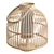  Tranquil Pacific Bamboo Candle Lantern 3D model small image 1