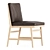 Elegant Ladder Back Chair 3D model small image 3