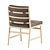 Elegant Ladder Back Chair 3D model small image 4