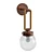 Coastal Rope Globe Sconce 3D model small image 1