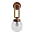 Coastal Rope Globe Sconce 3D model small image 2