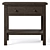 Rustic Farmhouse 2-Drawer Bedside Nightstand 3D model small image 3