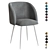 Grace Metal Gray Chair 3D model small image 1