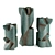 Modern Cubist Outdoor Column Statue 3D model small image 2