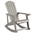 Adirondack All-Weather Outdoor Rocking Chair 3D model small image 1