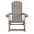 Adirondack All-Weather Outdoor Rocking Chair 3D model small image 2