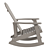 Adirondack All-Weather Outdoor Rocking Chair 3D model small image 3