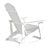 Adirondack All-Weather Outdoor Rocking Chair 3D model small image 7