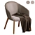 Sleek Modern BELLEVUE Chair 2015 3D model small image 1