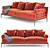 Contemporary Atoll Sofa 2017 3D model small image 1