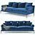 Contemporary Atoll Sofa 2017 3D model small image 2