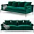 Contemporary Atoll Sofa 2017 3D model small image 3