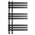 Arezzo Anthracite Heated Towel Rail 3D model small image 1