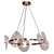 Ethereal Smoky Dream Chandelier 3D model small image 3