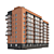 Urban Apartment Complex 3D model small image 2