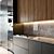  Modern Kitchen Setup with Miele & Brizo 3D model small image 9