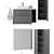 Ikea Godmorgon Bathroom Furniture Set 3D model small image 3