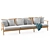 Roda Levante 3-Seat Sofa: High-Quality 3D Model 3D model small image 1