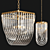 Modern Flow Collection Pendant Light 3D model small image 1