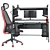 Gaming Workstation Set IKEA 3D model small image 1