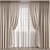 Elegant Curtain for 3D Rendering 3D model small image 1