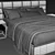 Minotti Lawrence Bed 3D Model 3D model small image 4