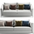 Modern Felis Larson Sofa Design 3D model small image 2