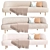 Grace 2-Seater Sofa, 2014 Version 3D model small image 1